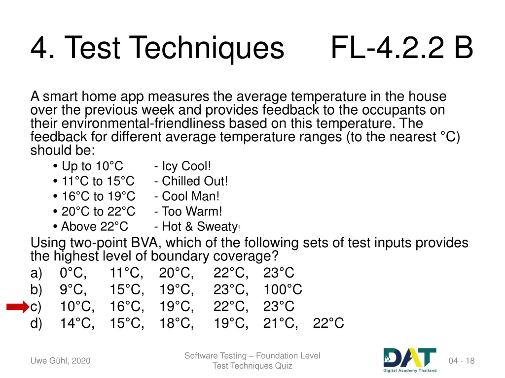 4 test techniques 15