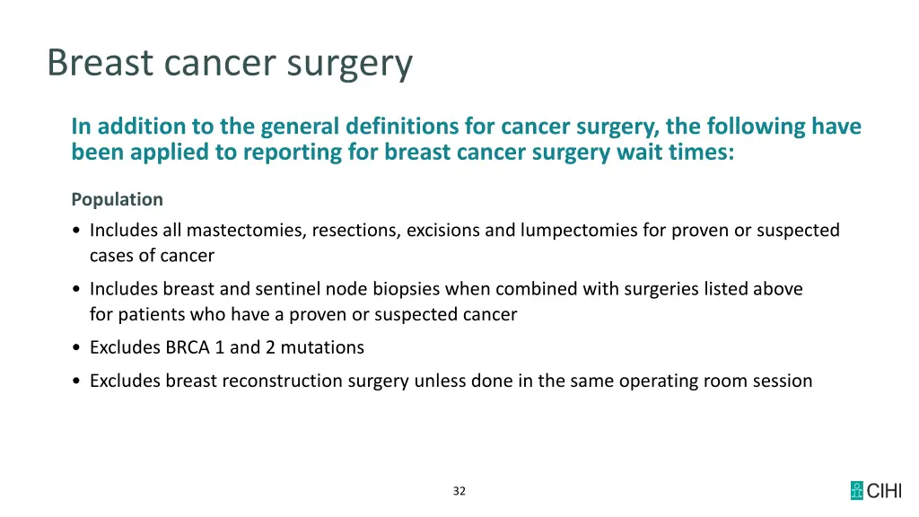 breast cancer surgery