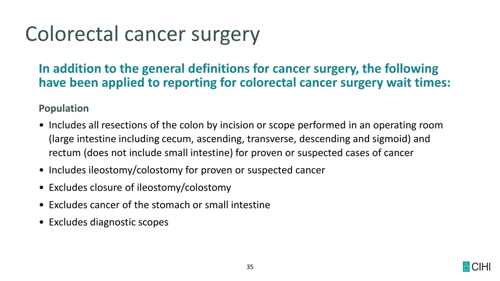 colorectal cancer surgery