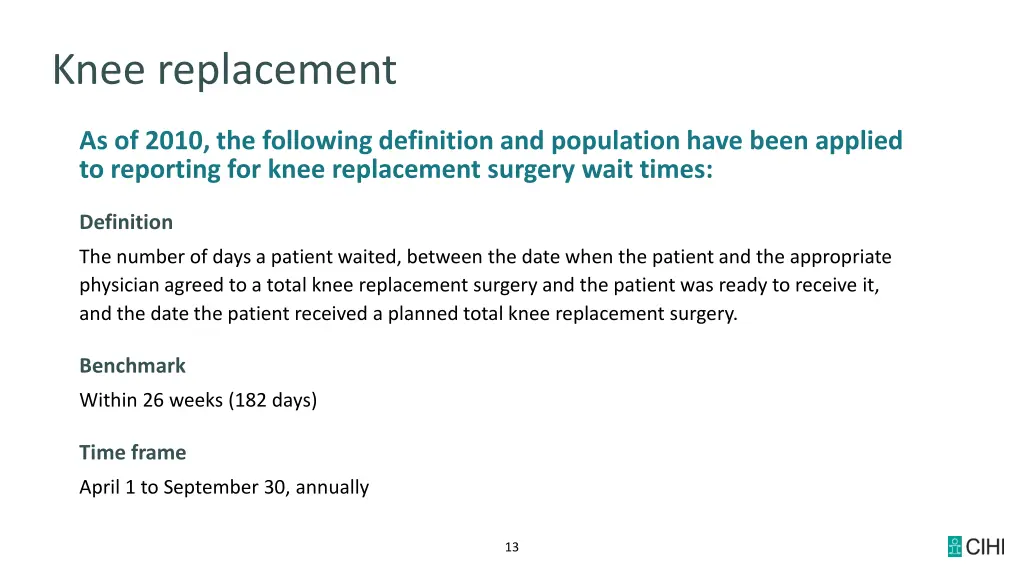 knee replacement