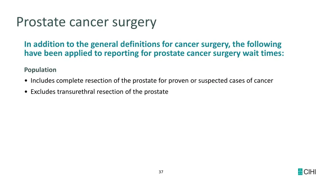 prostate cancer surgery