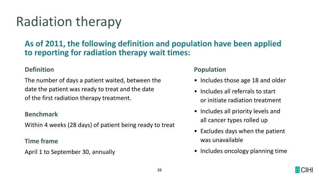 radiation therapy