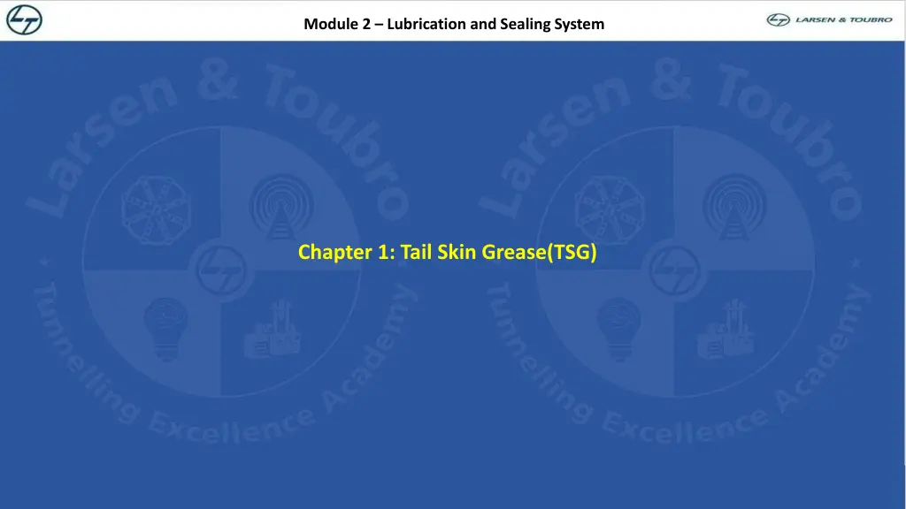 module 2 lubrication and sealing system 2