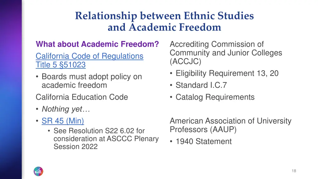 relationship between ethnic studies and academic