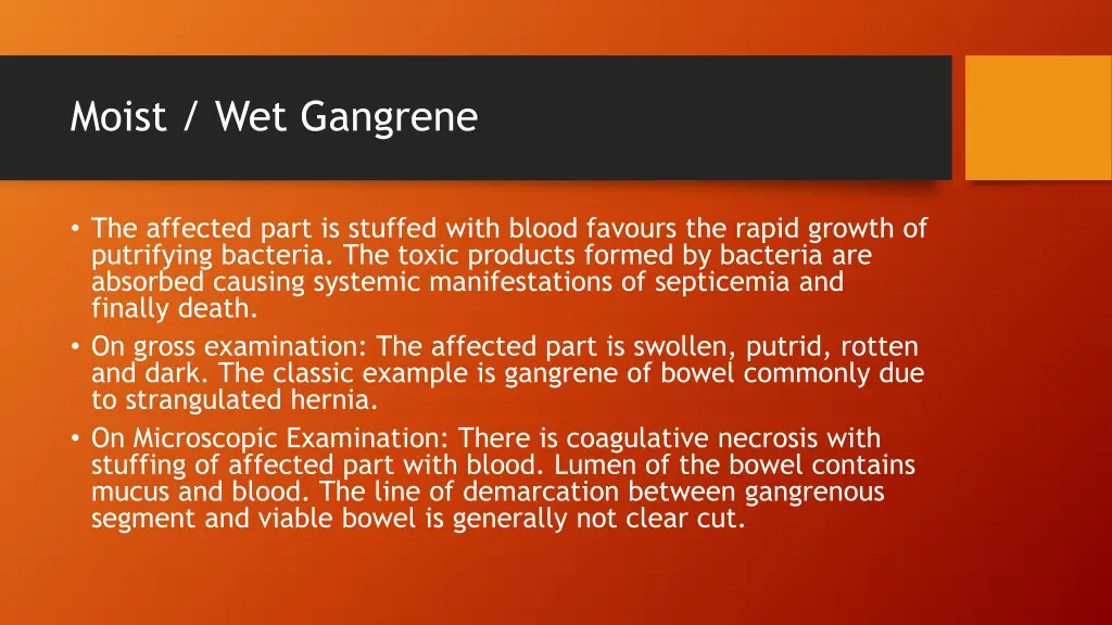 moist wet gangrene 1