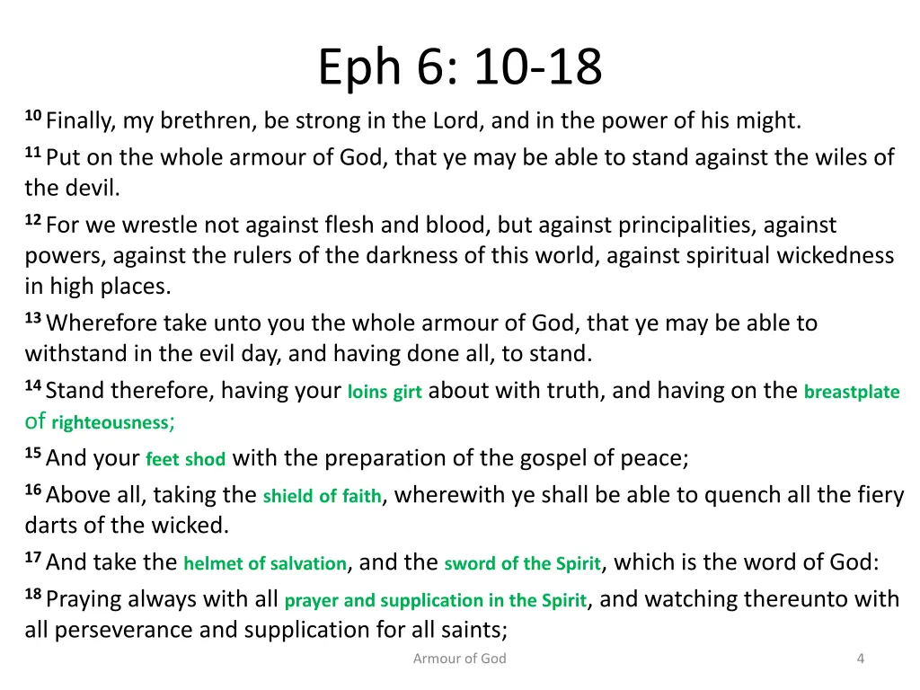 eph 6 10 18