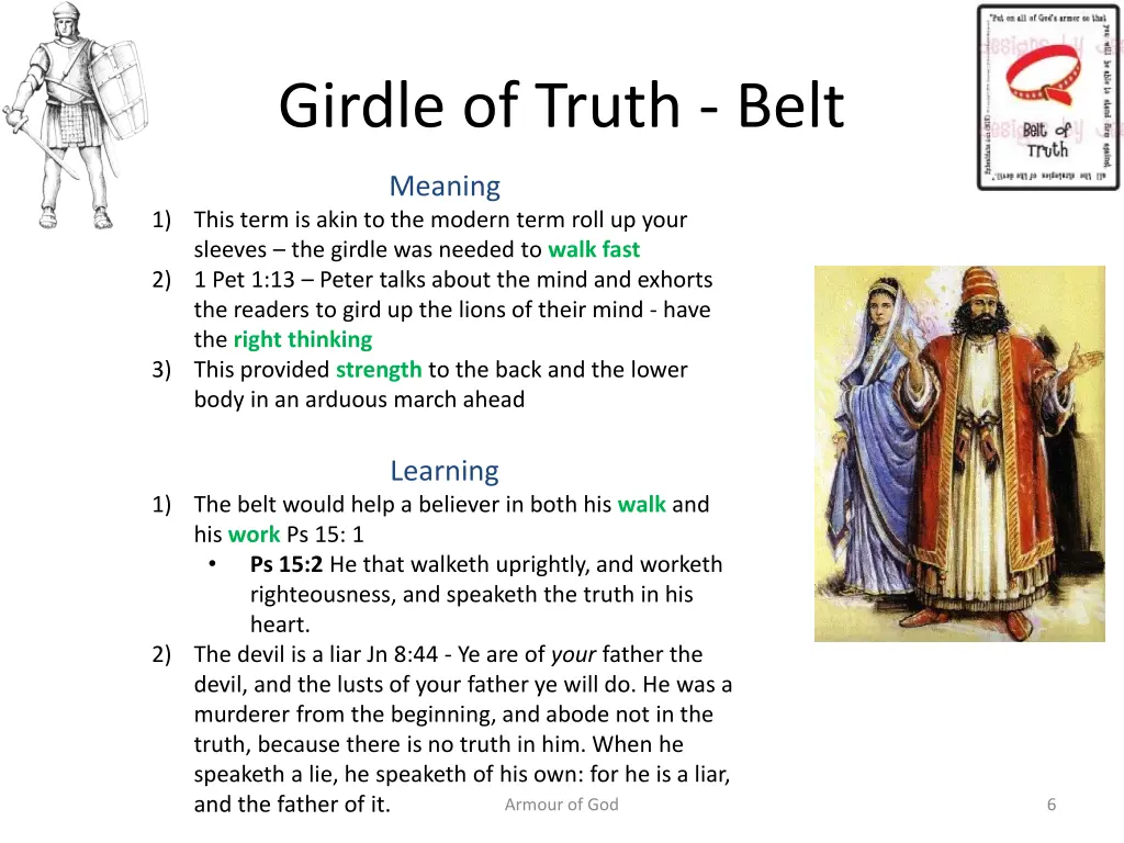 girdle of truth belt