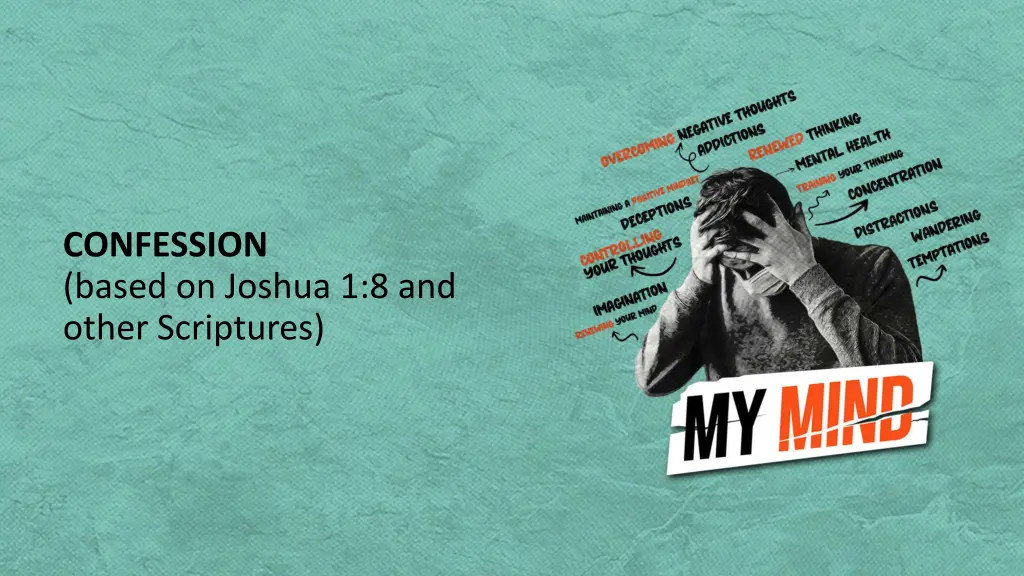 confession based on joshua 1 8 and other