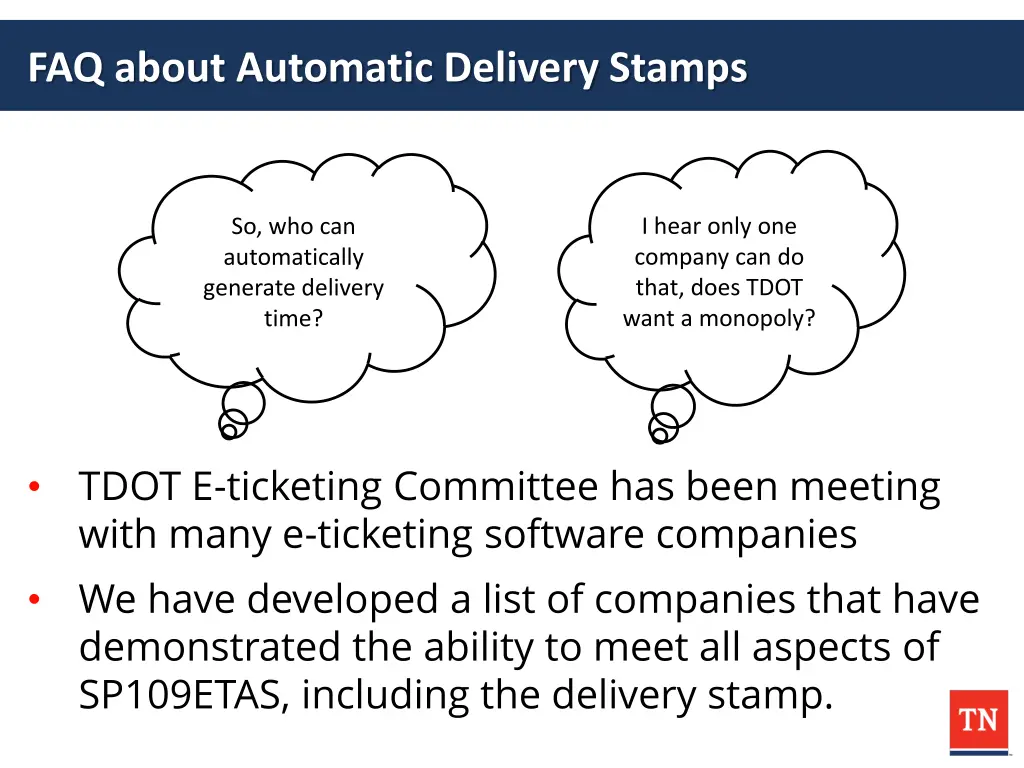 faq about automatic delivery stamps