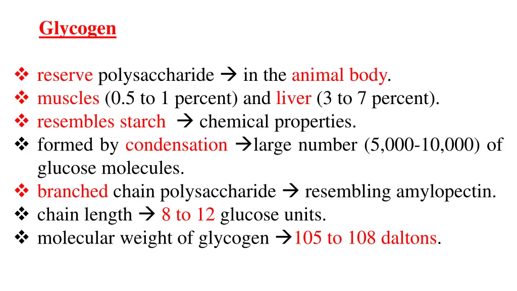 glycogen