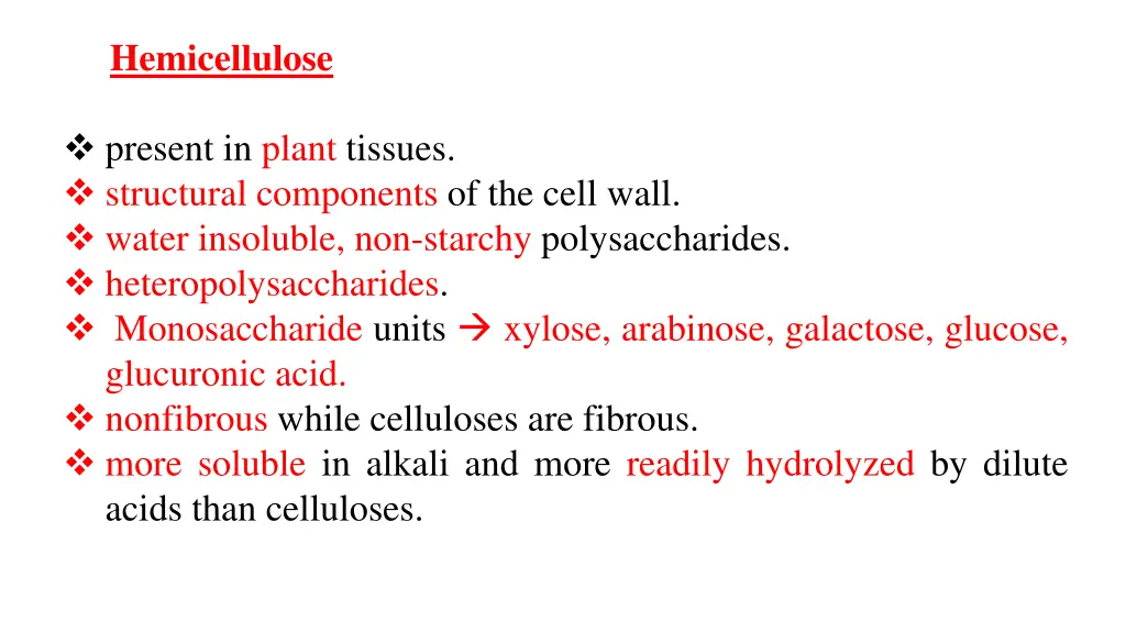 hemicellulose