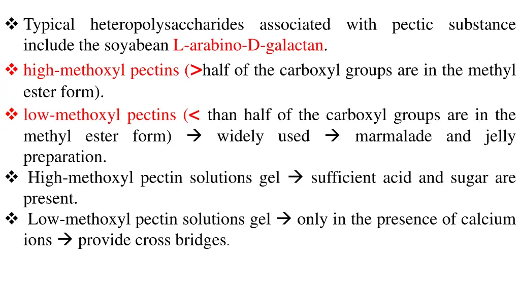 typical heteropolysaccharides associated with