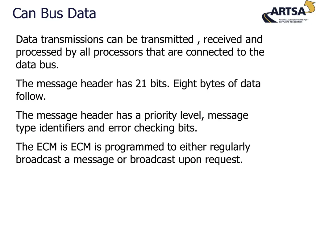 can bus data