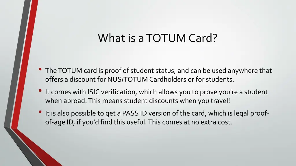 what is a totum card