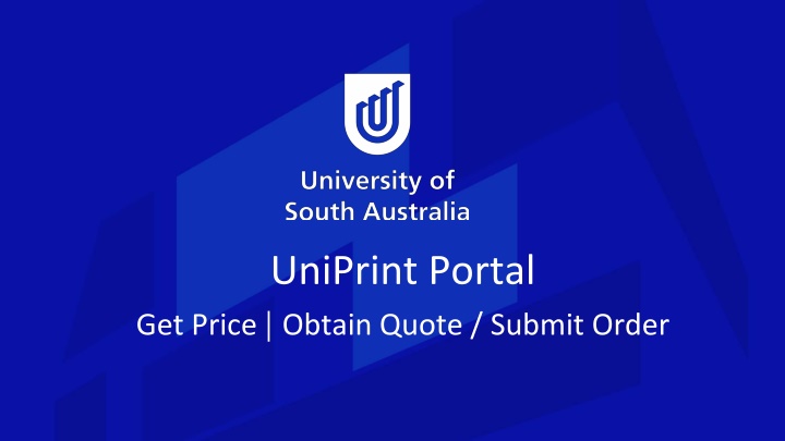 uniprint portal get price obtain quote submit