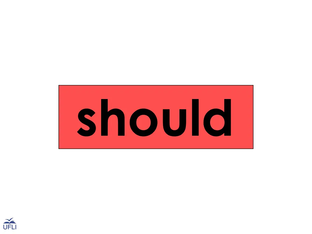 should