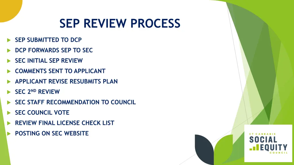 sep review process