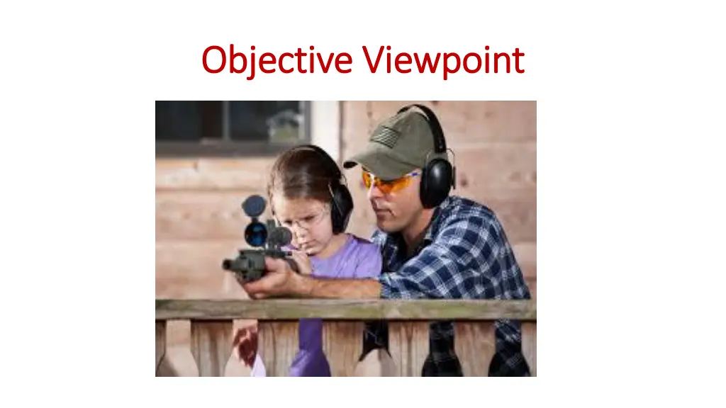 objective viewpoint objective viewpoint