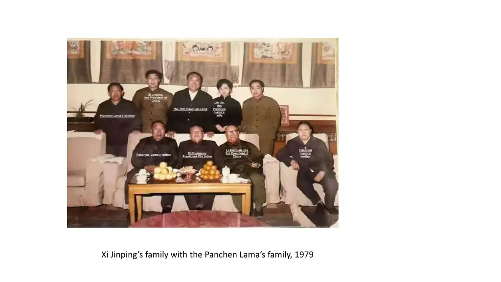 xi jinping s family with the panchen lama