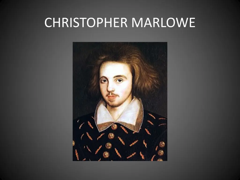 christopher marlowe