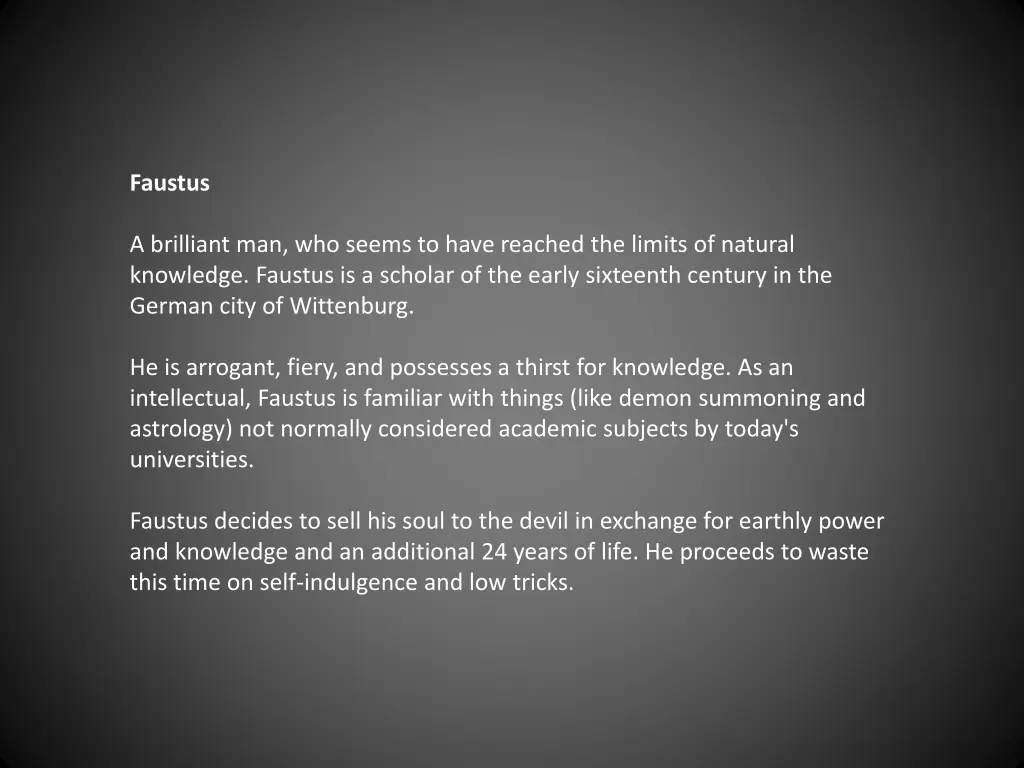 faustus