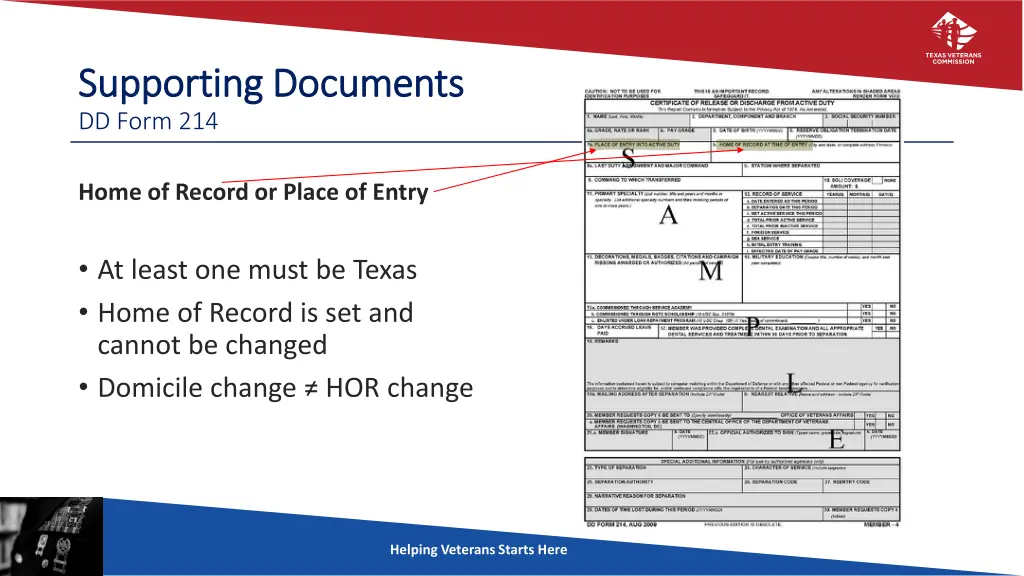 supporting documents supporting documents dd form 1