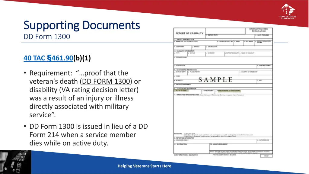 supporting documents supporting documents dd form 4