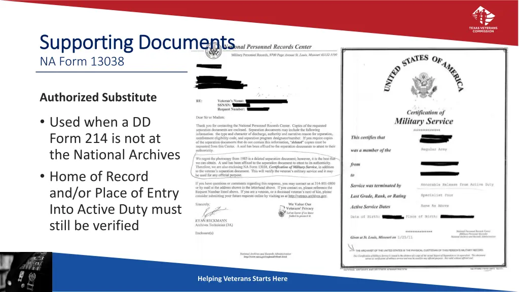 supporting documents supporting documents na form