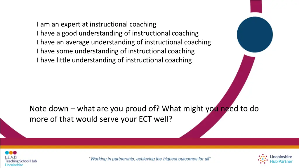 i am an expert at instructional coaching i have