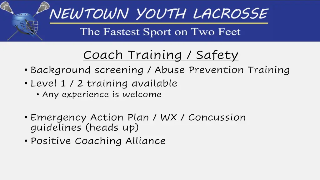 coach training safety background screening abuse