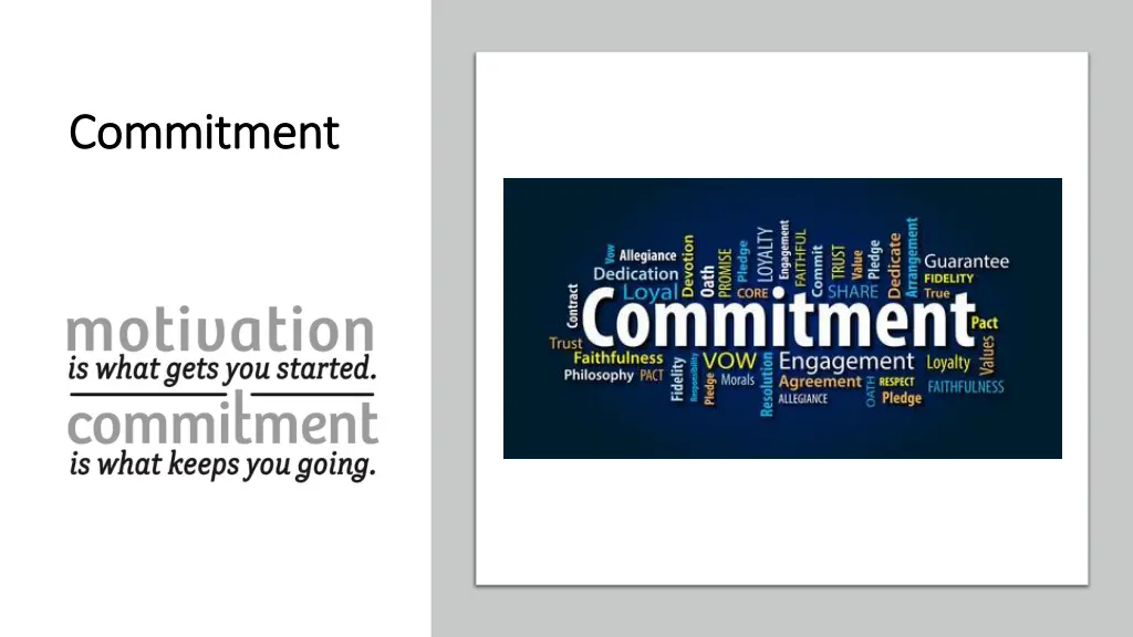 commitment commitment