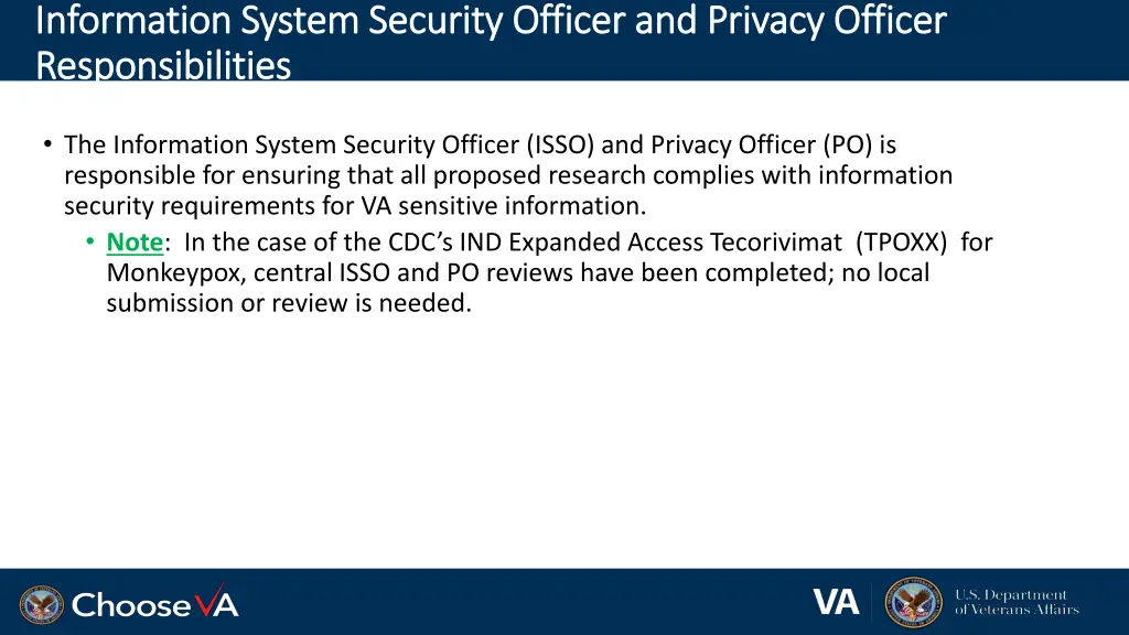 information system security officer and privacy