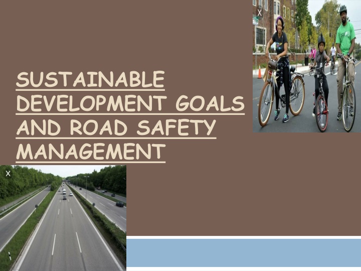 sustainable development goals and road safety