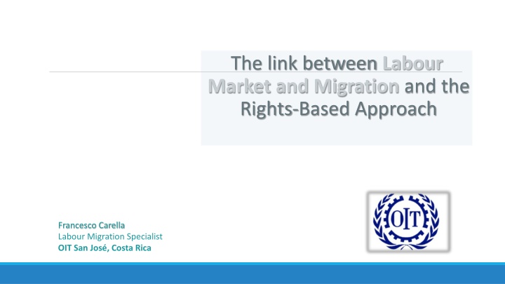 the link between labour market and migration