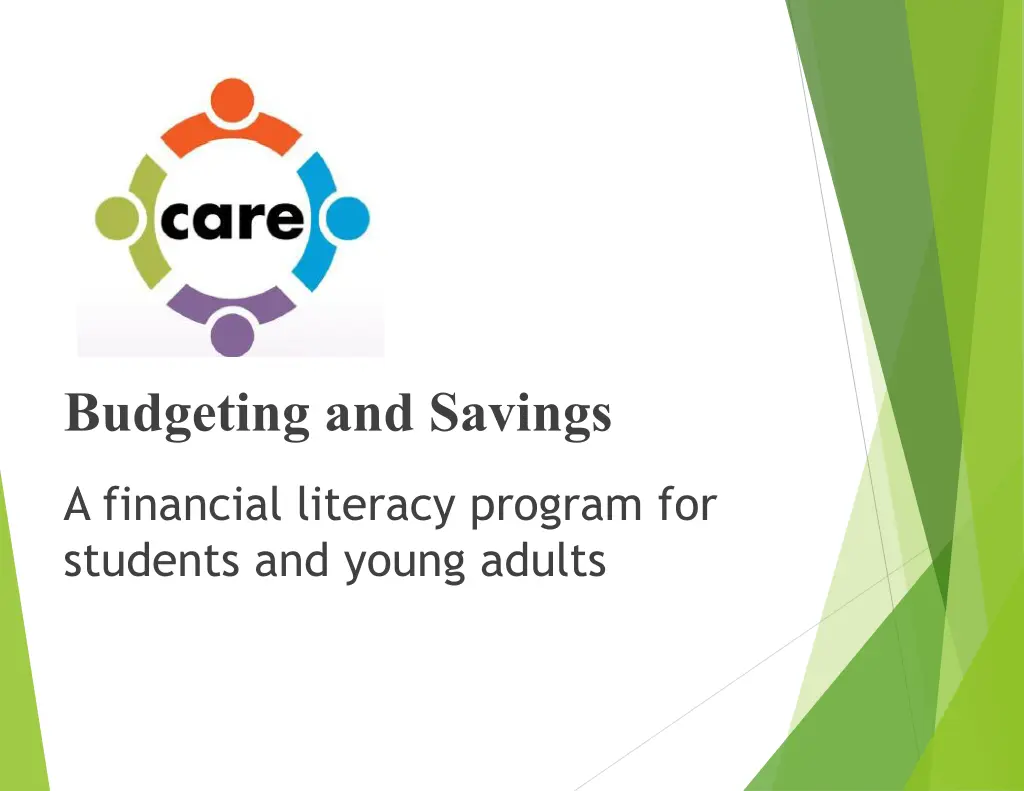 budgeting and savings a financial literacy