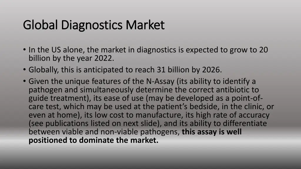 global diagnostics market global diagnostics