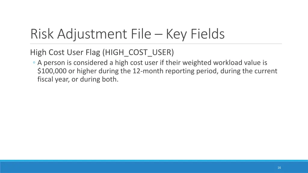 risk adjustment file key fields 3