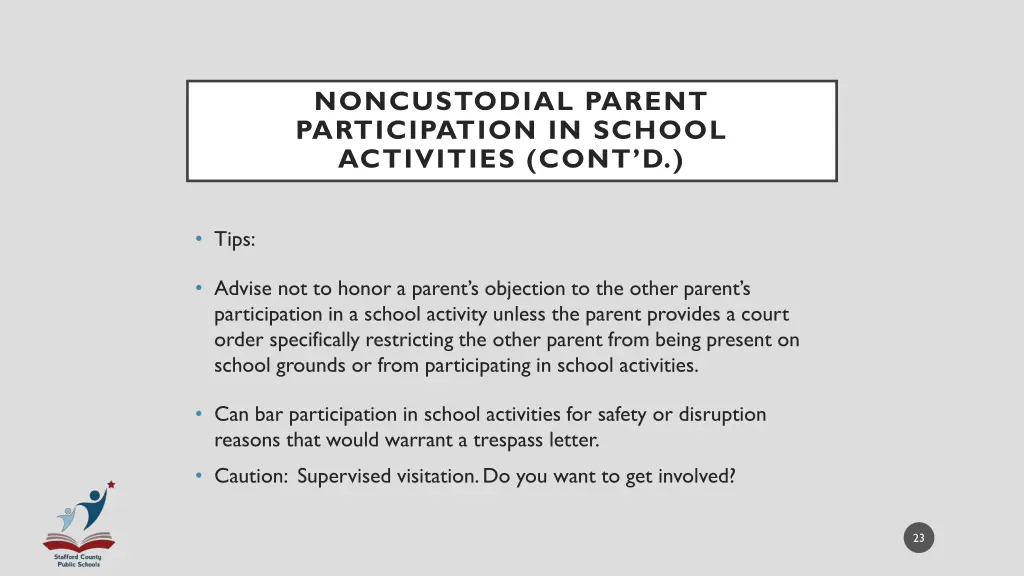 noncustodial parent participation in school 1