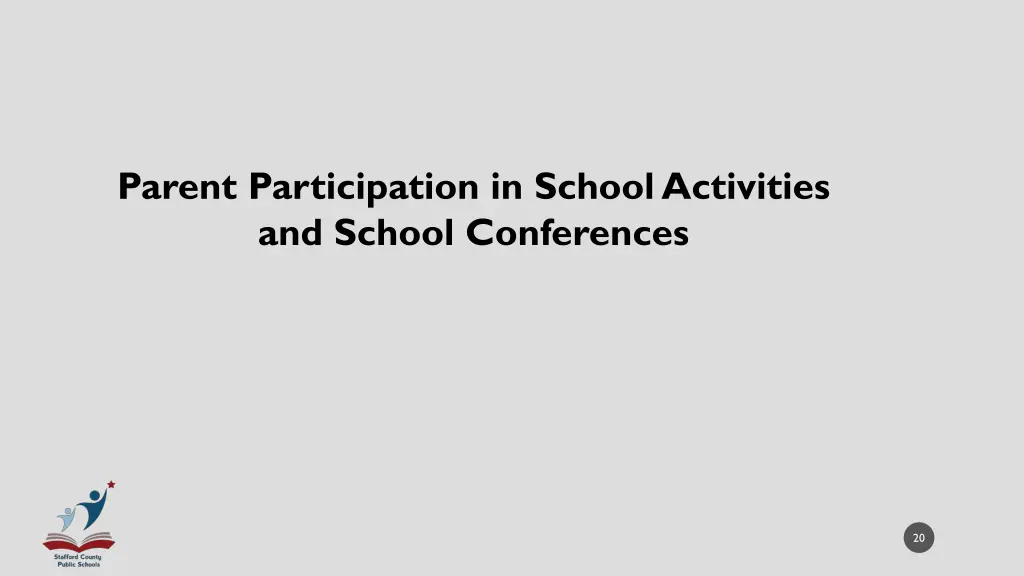 parent participation in school activities