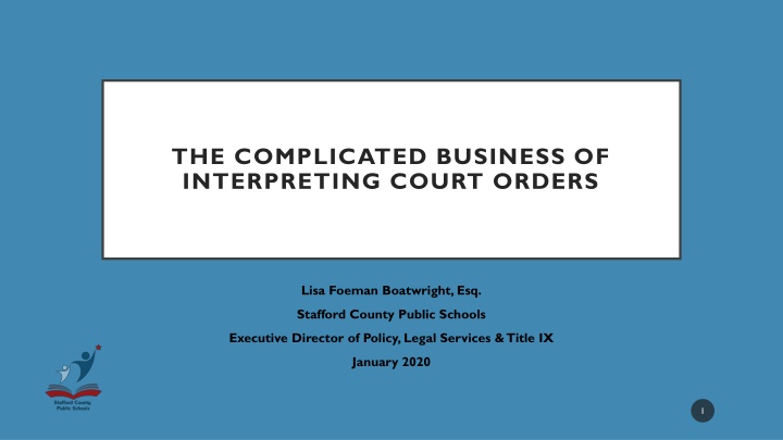 the complicated business of interpreting court