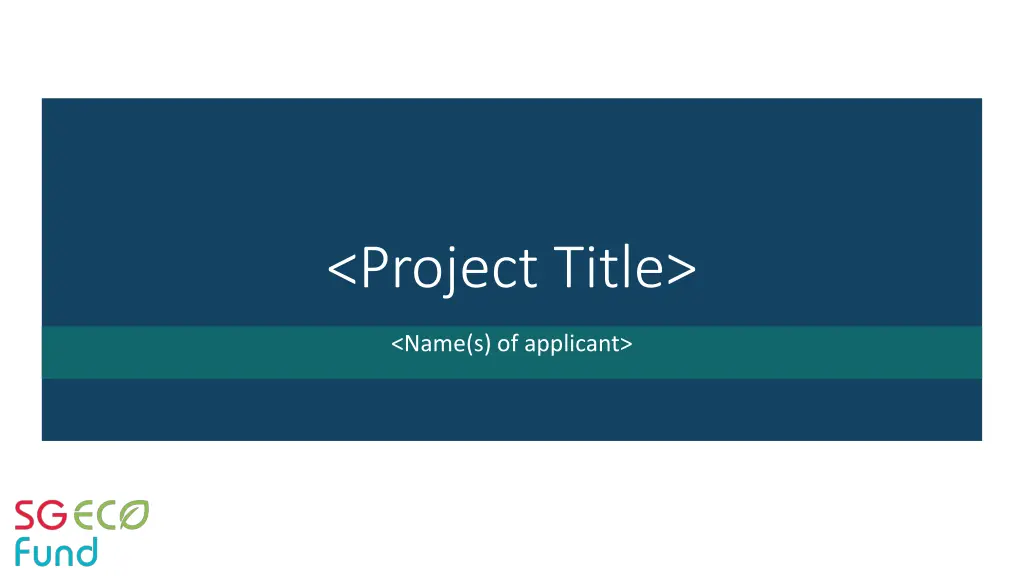 project title