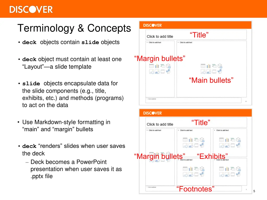 terminology concepts