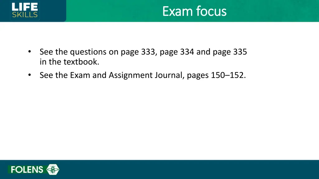 exam focus exam focus 2