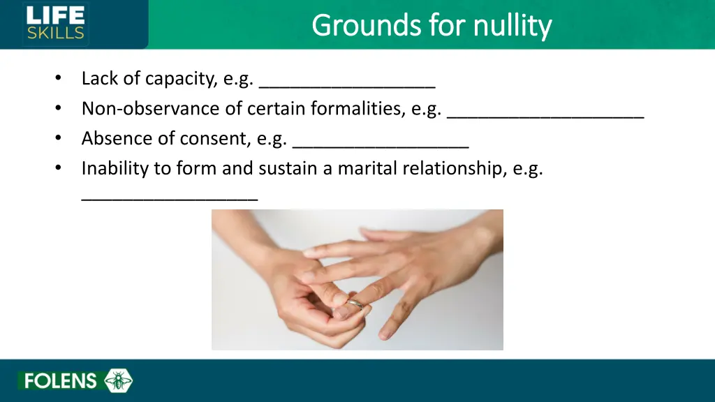 grounds for nullity grounds for nullity