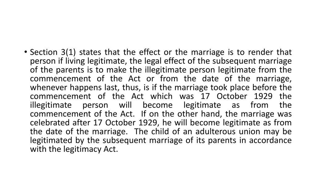 section 3 1 states that the effect