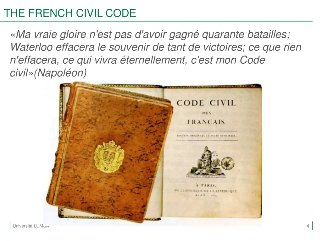 the french civil code 1