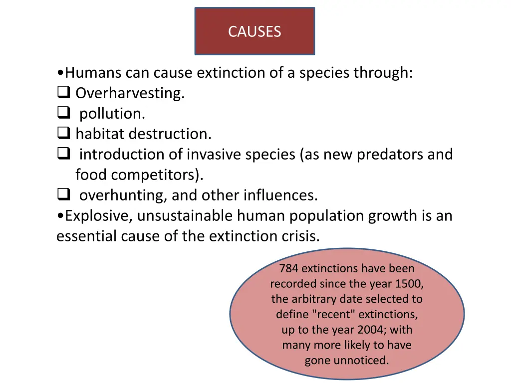 causes