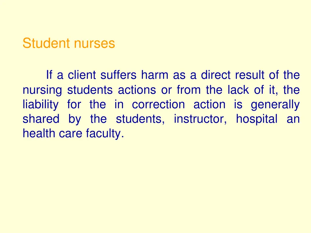 student nurses