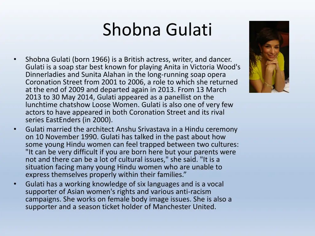 shobna gulati