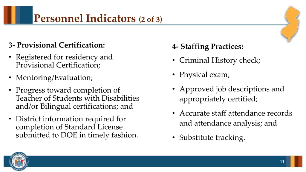 personnel indicators 2 of 3